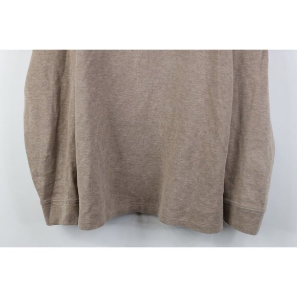 Vtg Ralph Lauren Mens Large Estate Rib Cotton Ribbed Knit 1/4 Half Zip Sweater - Picture 3 of 12